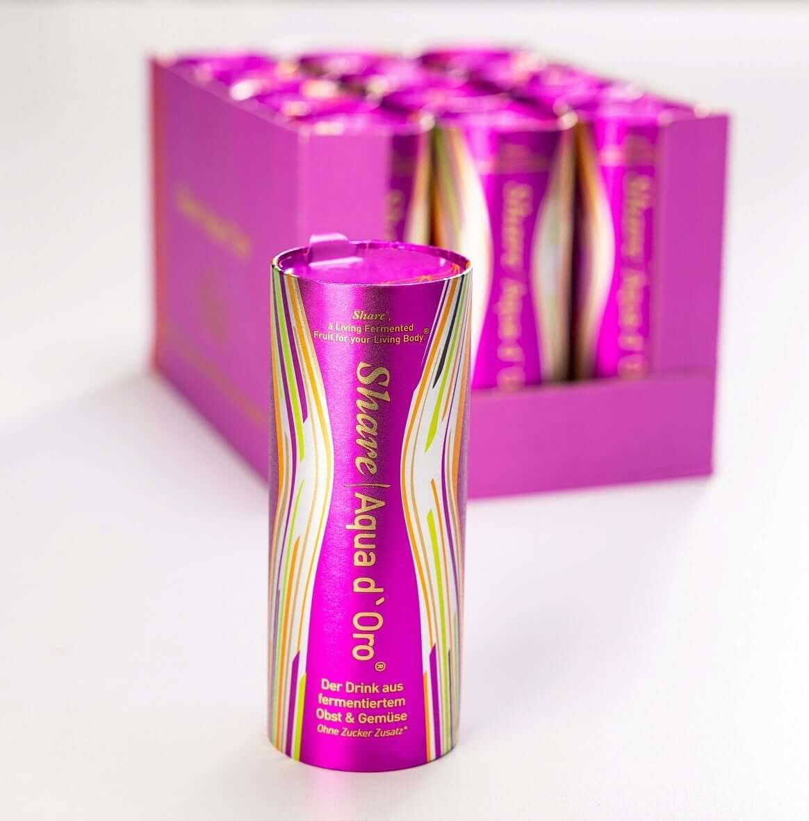 Share Aqua d’Oro® Напій з ферментованих фруктів і овочів (12 бут)