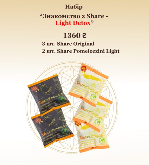 Знайомтесь з Share Light Detox
