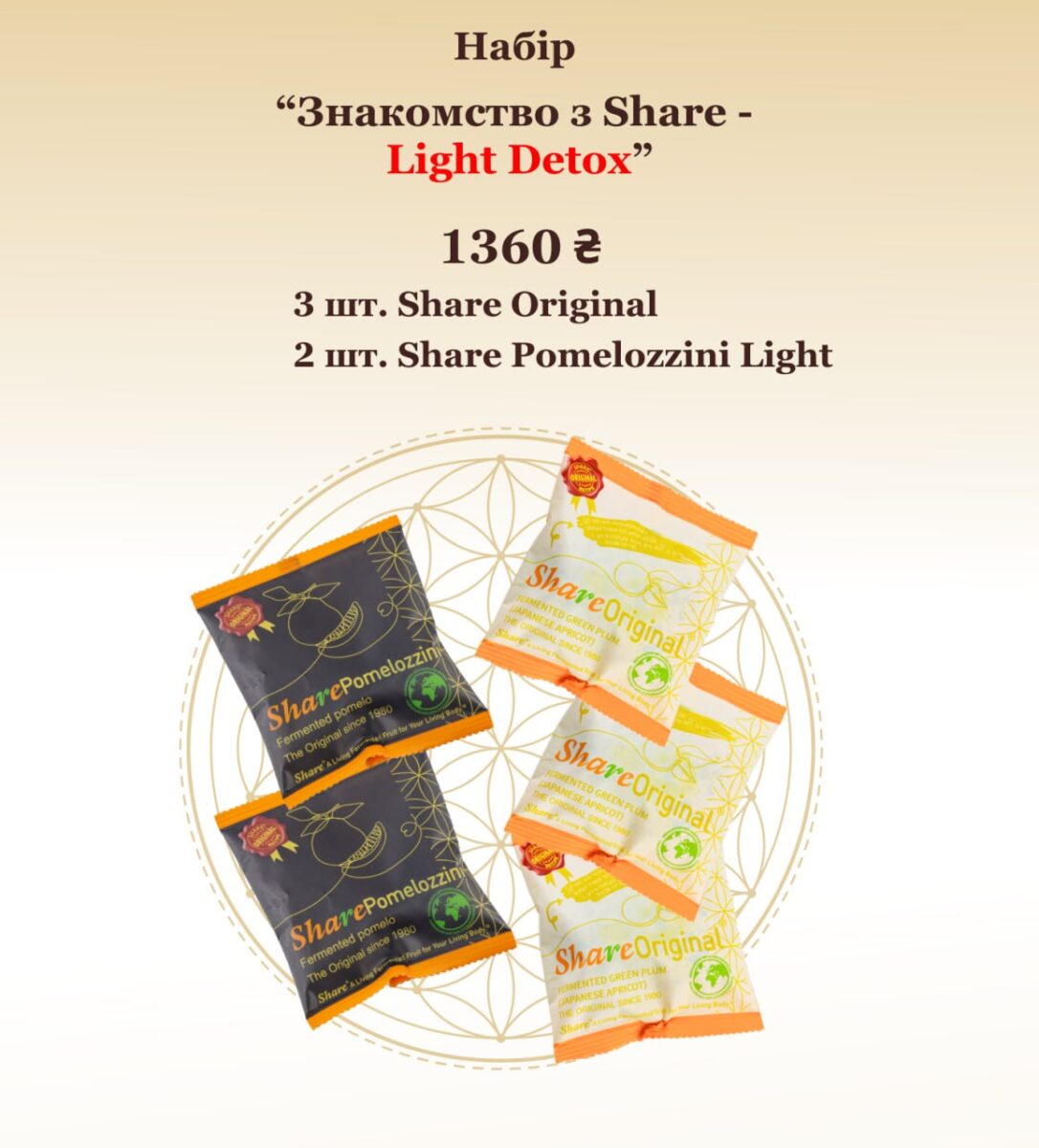 Знайомтесь з Share Light Detox